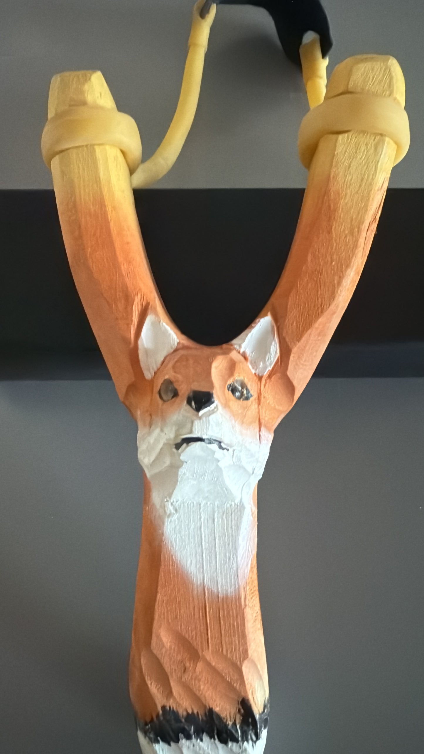 Steinschleuder mit Tiermotive