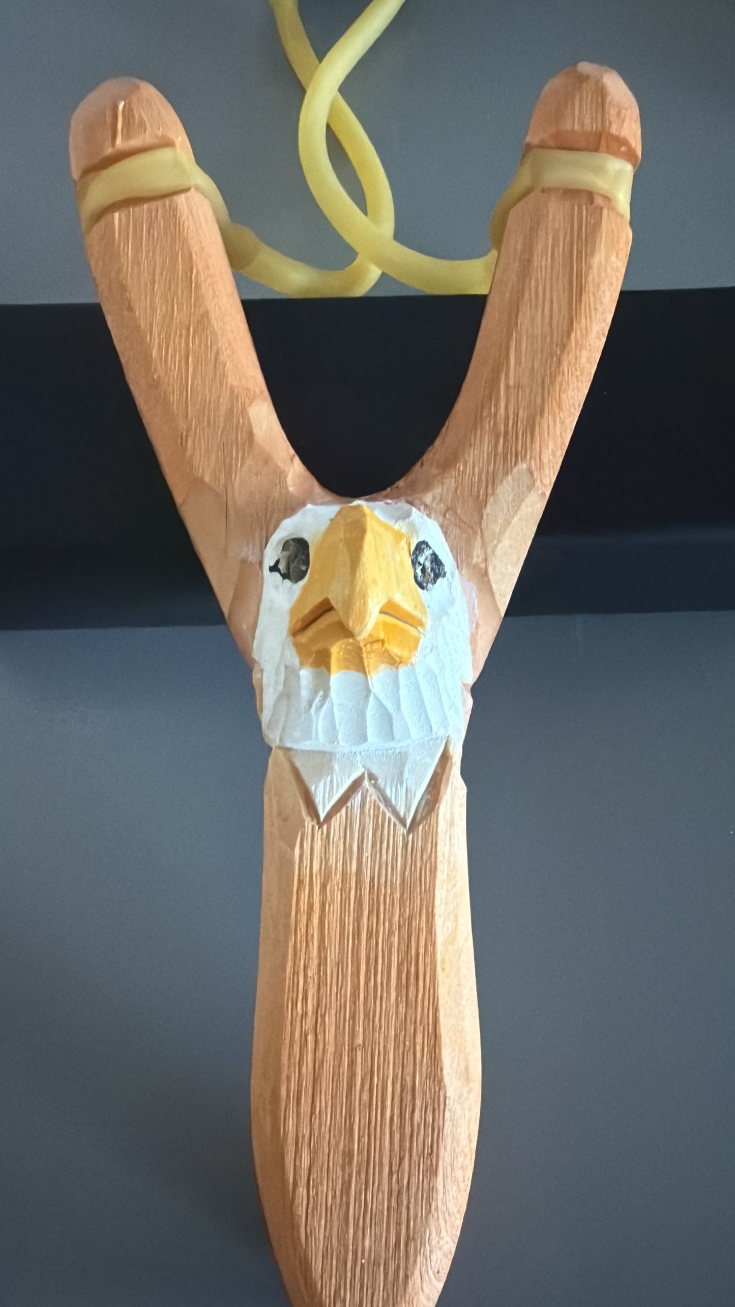 Steinschleuder mit Tiermotive