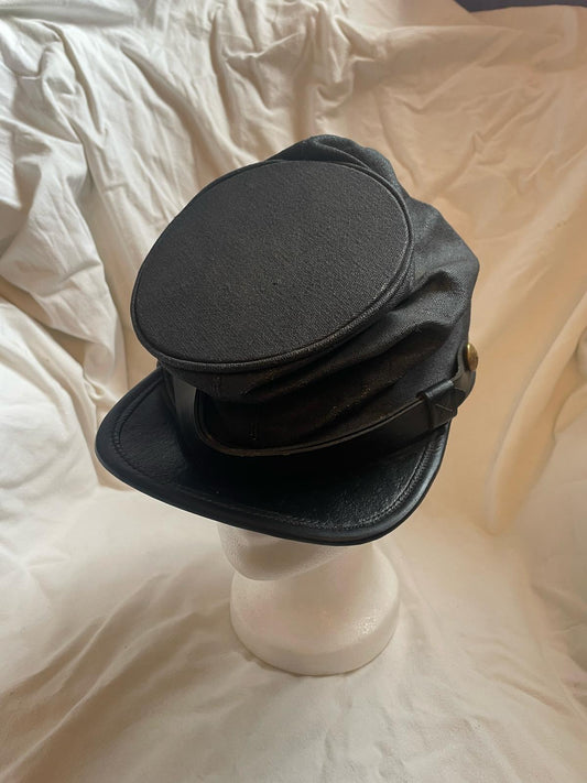 Civil War Kepi, geteert - Cap made of tarred