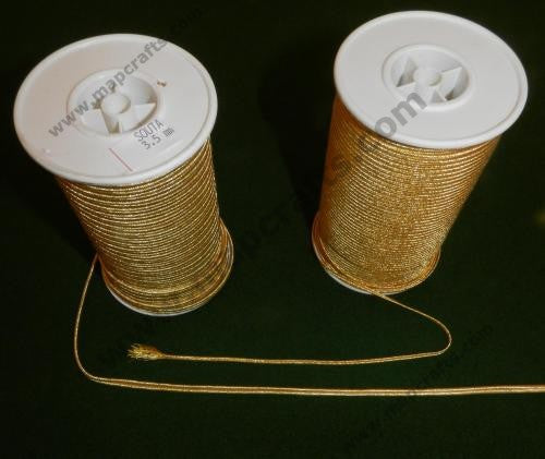 Silber Litze, Breite 3,5 mm