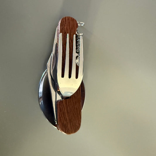 Klappbesteck mit 6 Funktionen