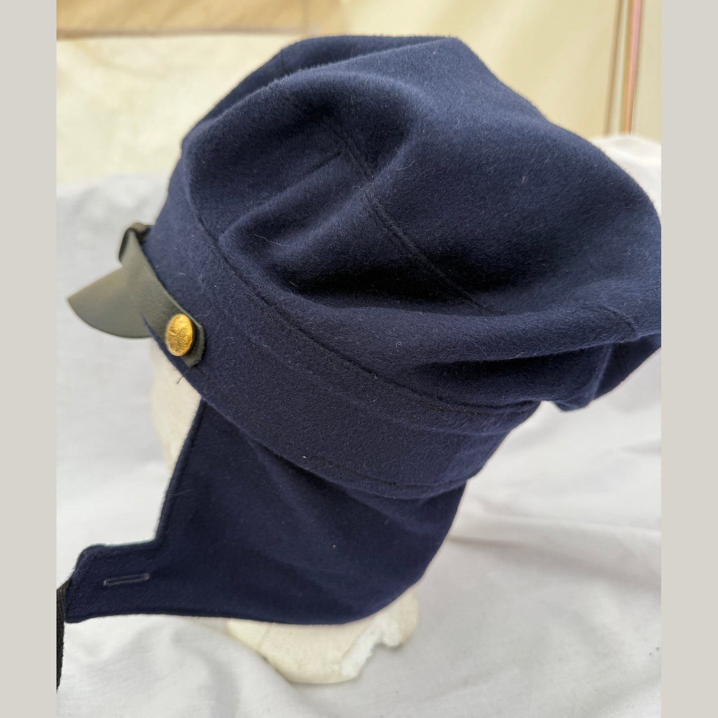 Mexican Type II 1839 Forage Cap mit Sonnenschutz