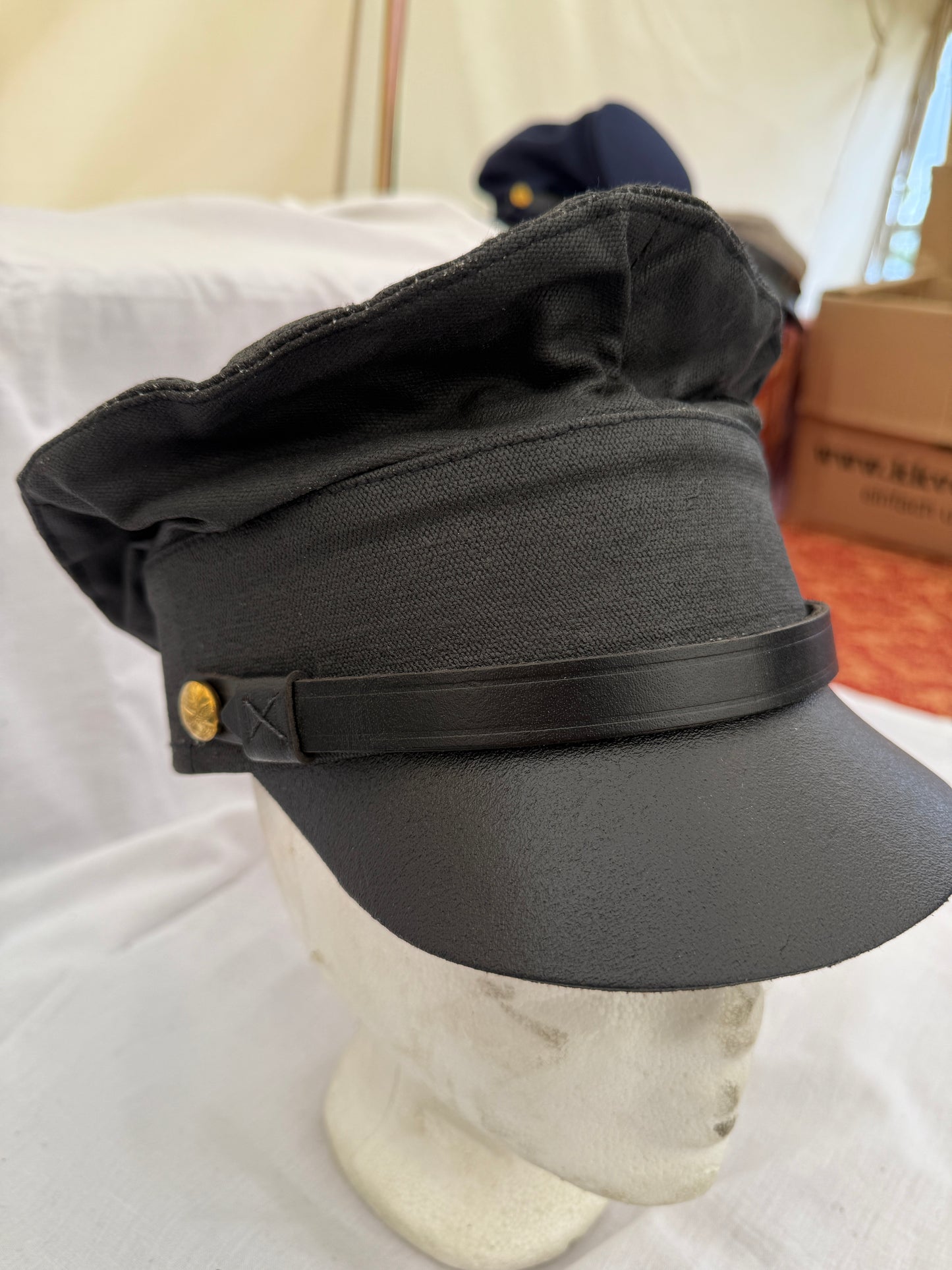 CSA Wheel Hat - Leinen geteert