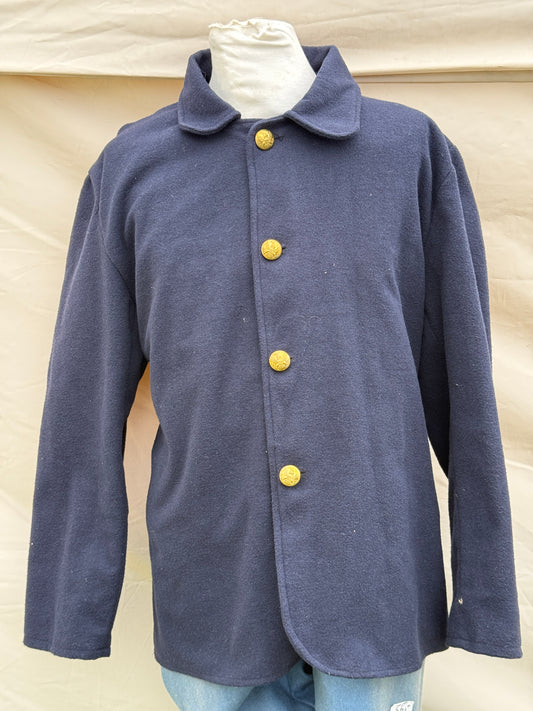 US Sack Coat, dunkelblau, gefüttert