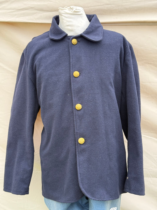 US Sack Coat, dunkelblau, gefüttert