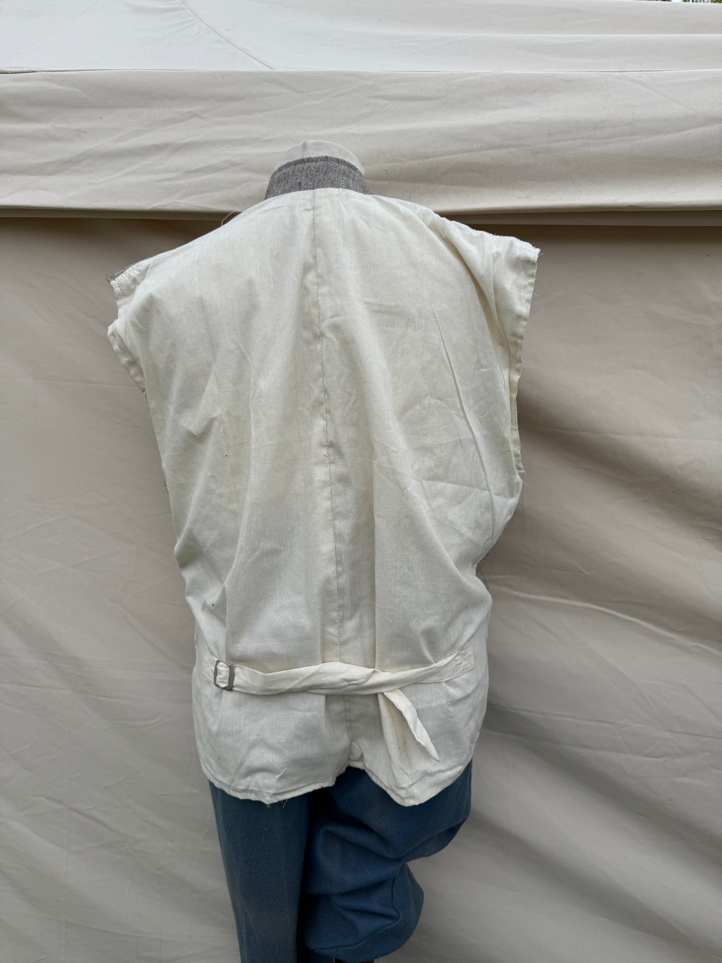 1861 North Carolina Fatigue Uniformweste, Jeanwool