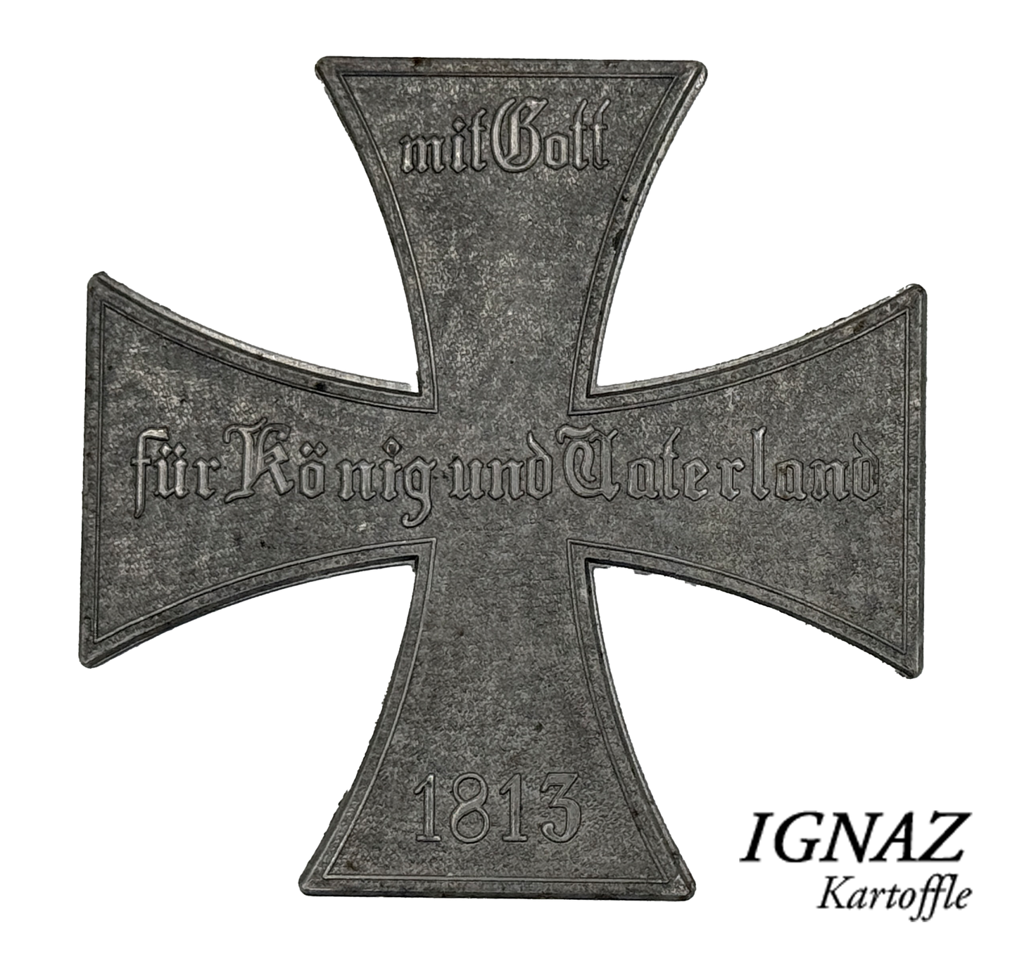 Landwehr - Kreuz 1813 - geprägt in der Deutschen Münzprägeanstalt Berlin