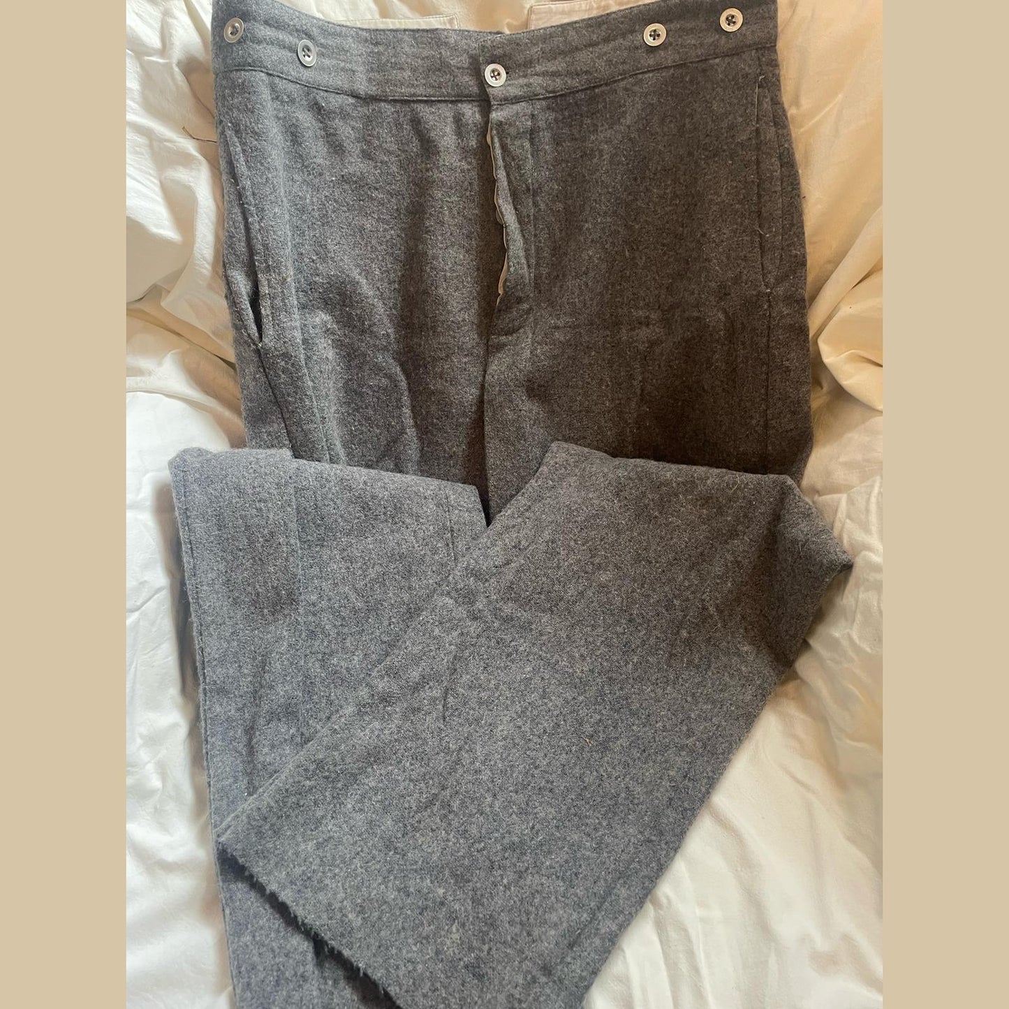 CS Infanterie Uniform Hose – Grau | Wolle