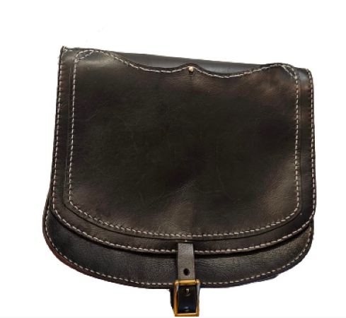 Offizierstasche, Leder