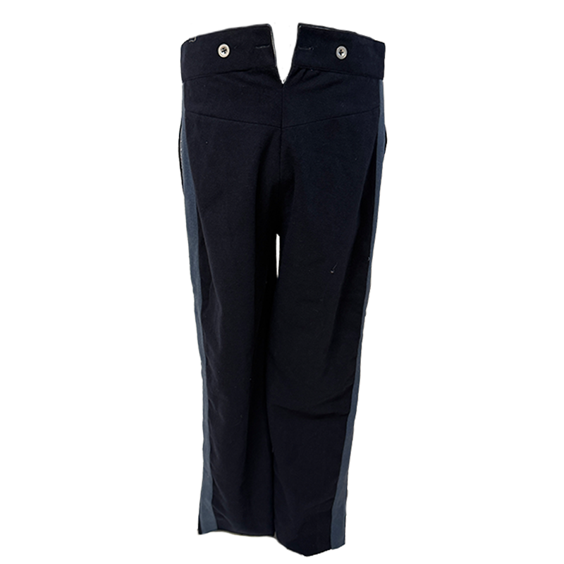 US Uniformhose dunkelblau, mit Waffenfarbe Infanterie-Blau