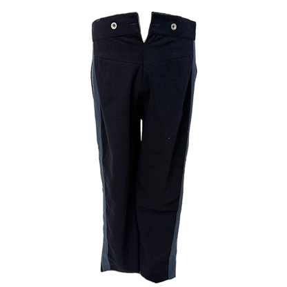 US Uniformhose dunkelblau, mit Waffenfarbe Infanterie-Blau