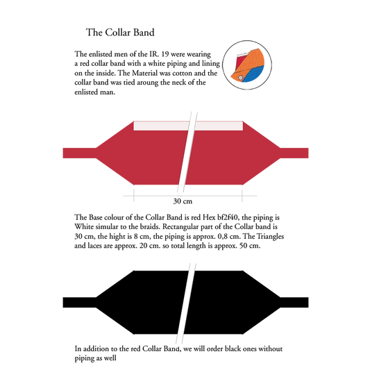 Napoleonisches Kragenband 1806