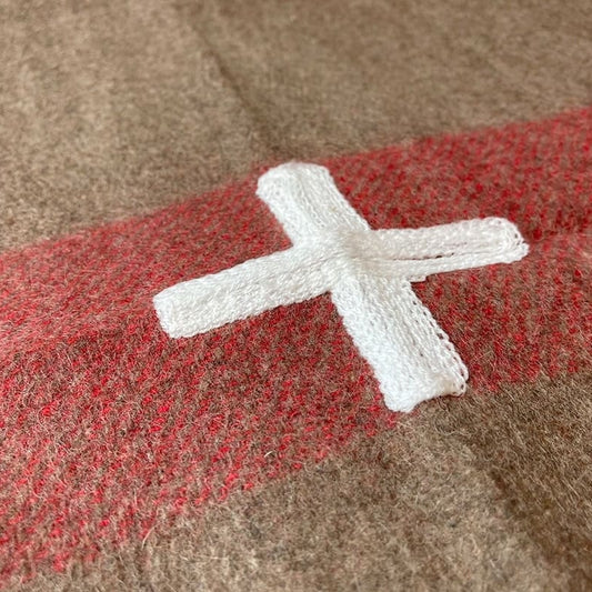 Schweizer Armeedecke - 130 x 200 cm (80% Wolle)