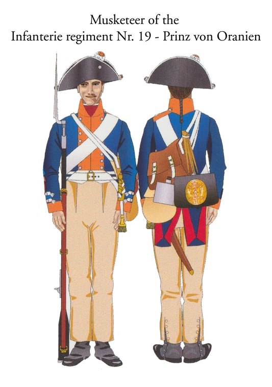 Uniformset der IR 19 - Prinz von Oranien