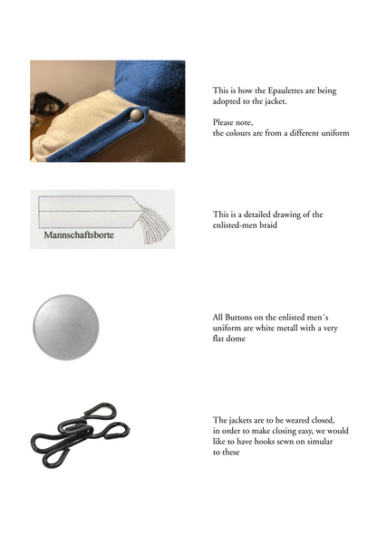 Uniformset der IR 19 - Prinz von Oranien