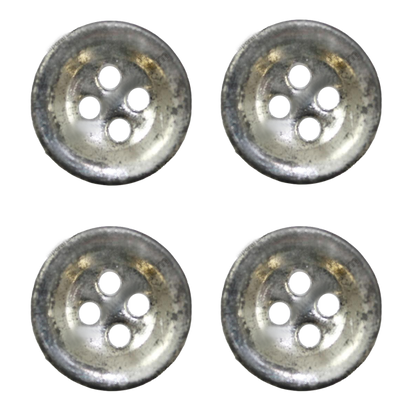 Blechknöpfe, 4-Loch