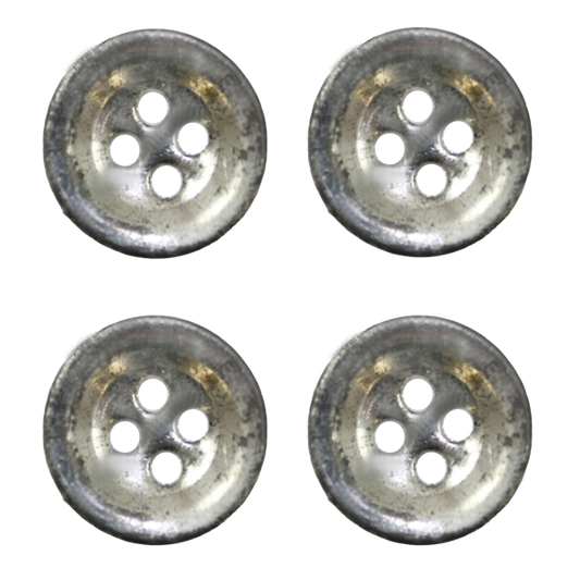 Blechknöpfe, 4-Loch