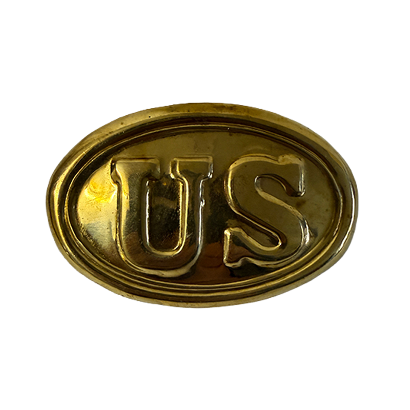 US-Koppelschließe, mit Bleifüllung