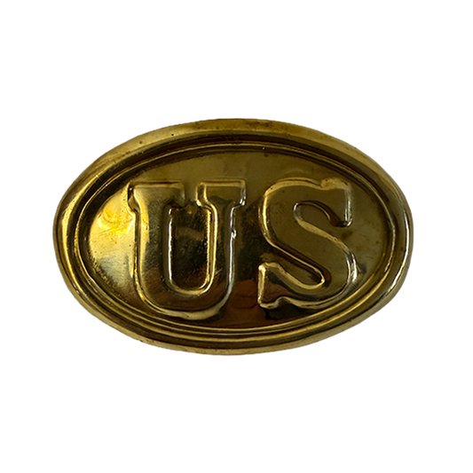 US-Koppelschließe, mit Bleifüllung