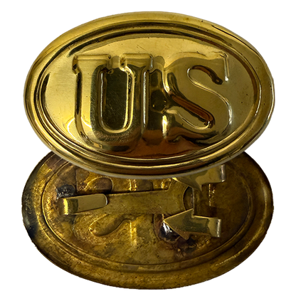 US-Koppelschließe, geprägt