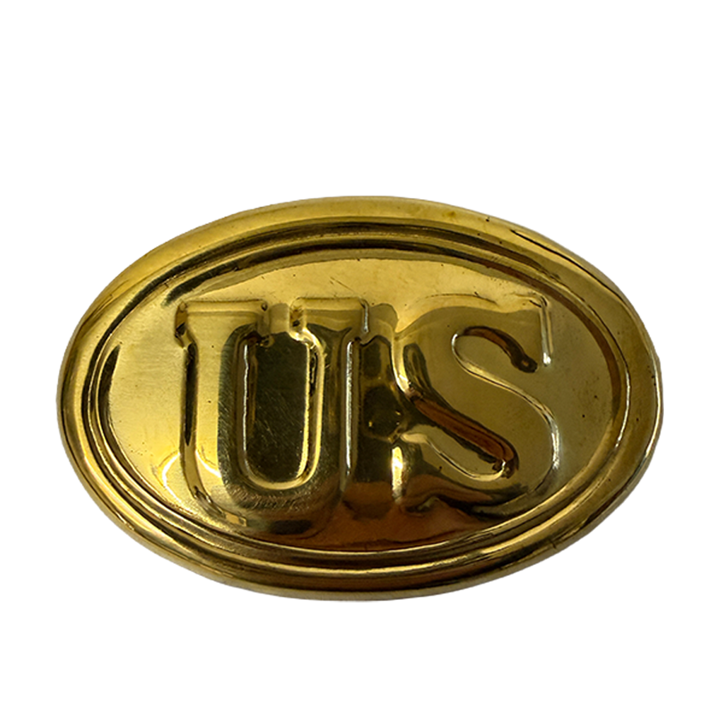 US-Koppelschließe, geprägt