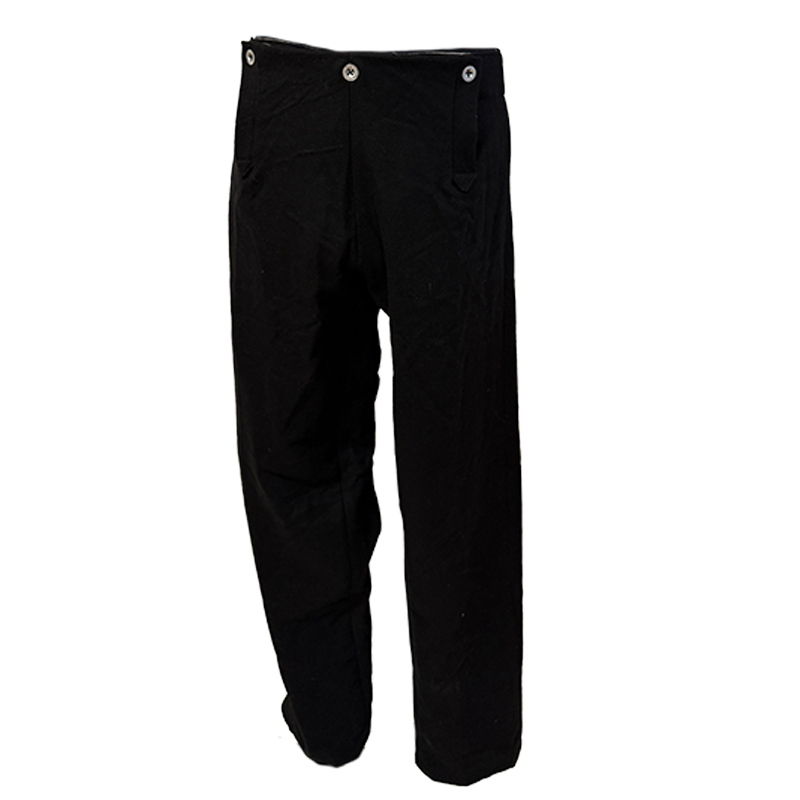 Schwarze Wollhose mit Latz - Gebirgsbataillon des Herzogtums Salzburg