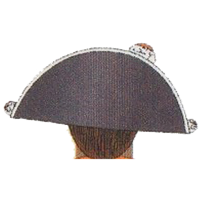 Preussischer Zweispitz mit Pompom und Quasten