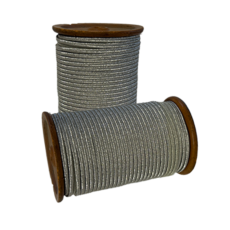 Silber Litze, Breite 3,5 mm